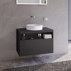 Keuco Stageline Waschtischunterbau 80 cm, ohne Hahnloch