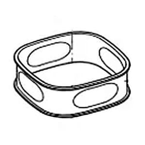 Keuco Elegance Ersatz-Einsatz 6,28 x 6,28 x 2 cm