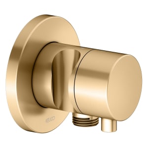 Keuco IXMO Umstellventil für 2 Verbraucher, Unterputz, mit Schlauchanschluss und Brausehalter, Rosette rund