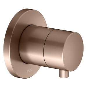 Keuco IXMO Ab- und Umstellventil für 2 Verbraucher, Unterputz, Rosette rund