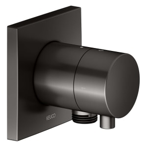 Keuco IXMO Ab- und Umstellventil für 2 Verbraucher, Unterputz, mit Schlauchanschluss, Rosette eckig