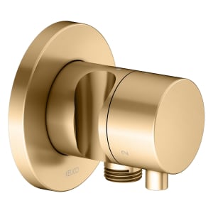 Keuco IXMO Umstellventil für 3 Verbraucher, Unterputz, mit Schlauchanschluss und Brausehalter, Rosette rund