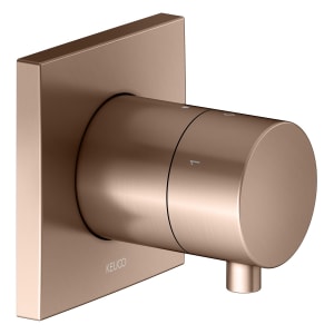 Keuco IXMO Ab- und Umstellventil für 3 Verbraucher, Unterputz, Rosette eckig