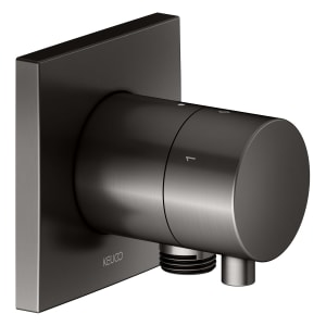 Keuco IXMO Ab- und Umstellventil für 3 Verbraucher, Unterputz, mit Schlauchanschluss, Rosette eckig