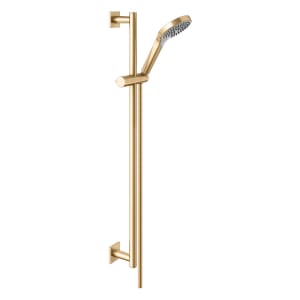 Keuco IXMO Brause-Set mit Brausestange, Brauseschieber, Schlauch und Handbrause, eckige Rosetten