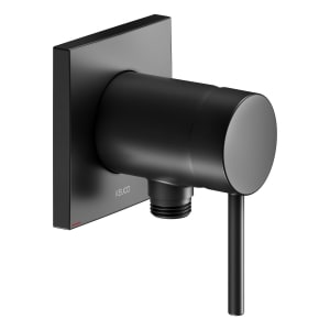 Keuco IXMO Soft Black Selection Unterputz-Einhebel-Brausemischer, mit Schlauchanschluss, eckig