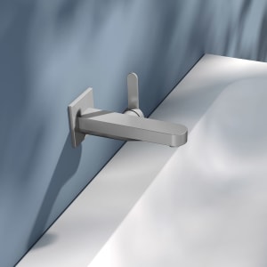 Keuco IXMO Flat Einhebel-Waschtischmischer Unterputz, Ausladung 16,5 cm, eckig