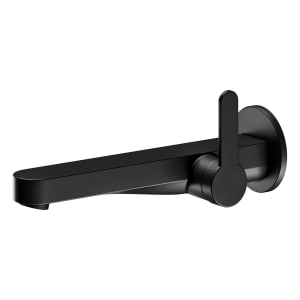 Keuco IXMO Flat Black Selection Einhebel-Waschtischmischer Unterputz, Ausladung 22,5 cm, rund