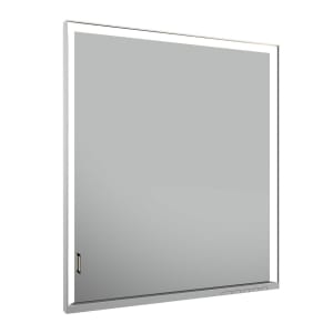 Keuco Royal Lumos Wandeinbau Spiegelschrank 65 x 73,5 cm, Anschlag rechts, verdeckte Ablage