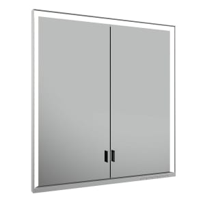 Keuco Royal Lumos Wandeinbau Spiegelschrank 70 x 73,5 cm, DALI-steuerbar, verdeckte Ablage