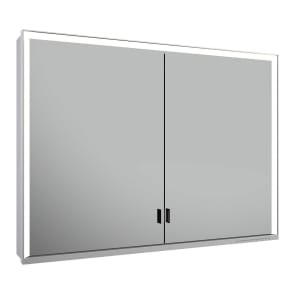 Keuco Royal Lumos Wandvorbau Spiegelschrank 100 x 73,5 cm, DALI-steuerbar, verdeckte Ablage