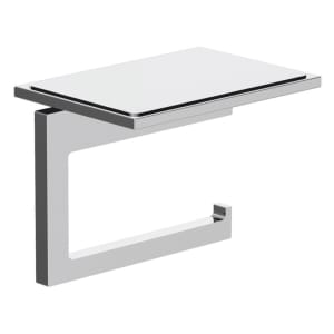 Kludi VELA C Toilettenpapierhalter mit Ablage