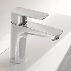 Kludi PURE&STYLE Waschtisch-Einhandmischer 100, mit Ablaufgarnitur