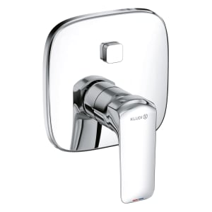 Kludi AMEO Wannenfüll- und Brause-Einhandmischer Unterputz Push Set, eigensicher gegen Rückfließen
