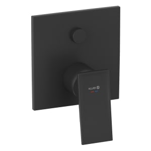 Kludi DECUS Unterputz-Wannenfüll- und Brause-Einhandmischer, Feinbau-Set mit Druckumstellung