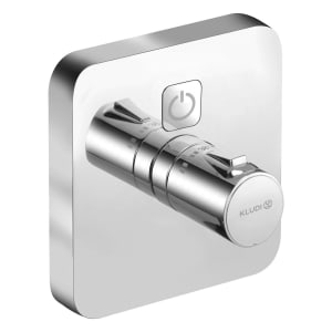 Kludi PUSH Unterputz-Brausearmatur mit Drucktaste für 1 Verbraucher
