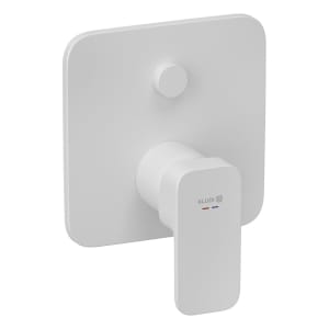 Kludi RENON Unterputz-Wannenfüll- und Brause-Einhandmischer, eigensicher, Feinbau-Set mit Druckumstellung