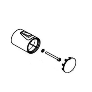 Kludi PUSH Ersatz-Griff zu Unterputz-Brause-Thermostatarmatur