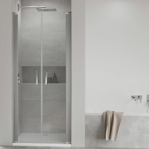 Koralle SL450 Pendeltür 2-flüglig für Nische, Typ NP2W 120, 120 x 200 cm