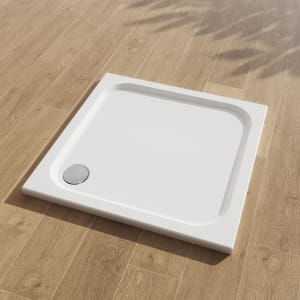 Koralle T350 Duschwanne 100 x 100 x 3 ohne Schürze