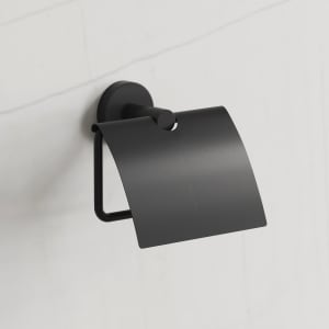 Kronenbach Lima 2.0 Black Papierhalter mit Deckel, rechts