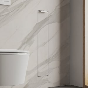 Kronenbach Cube Design WC-Modul - Unterputzmodell 15,4 x 80,3 cm, Türanschlag rechts