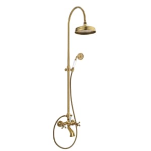 Kronenbach IOTA 2.0 Duschsystem Aufputz mit Wannenarmatur