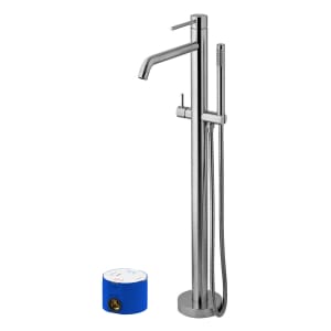 Kronenbach Lima 2.0 Set Freistehende Wannenarmatur inkl.Grundkörper für Bodenmontage