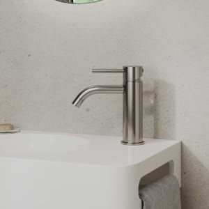 Kronenbach Lima 2.0 Steel Waschtischeinhebelmischer ohne Ablaufgarnitur