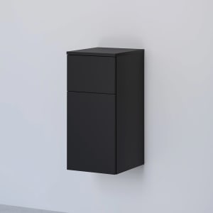 Kronenbach Cube Highboard 30 x 64,6 cm, 1 Auszug, 1 Tür, Anschlag links, mit TIP-ON