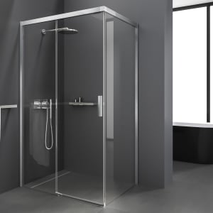 Kronenbach Slide Trennwand für Schiebetür, 80 x 200 cm, Anschlag rechts