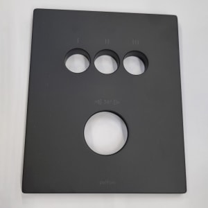 Kronenbach Smart Push Ersatz-Abdeckplatte für 3 Verbraucher