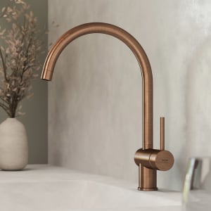 Kronenbach Lima Classic Einhebel Küchenarmatur mit hohem schwenkbarem Auslauf