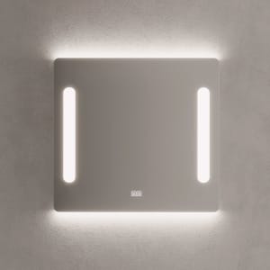 Kronenbach Dream Badspiegel 70 x 65 cm mit Spiegelheizung und LED-Treiber