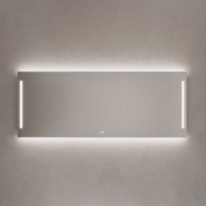 Kronenbach Sun Badspiegel 180 x 70 cm mit LED Seiten- und Hintergrundbeleuchtung