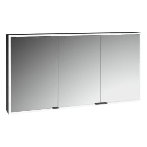 Kronenbach Cube 2.0 Spiegelschrank 130 cm, Aufputz, 3-türig