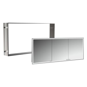 Kronenbach Cube 2.0 Spiegelschrank 160 cm mit Einbaurahmen, 3-türig