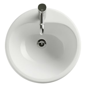 LAUFEN CLASSICS Einbau-Waschtisch, von oben, ø 47,5 cm