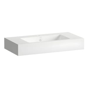 LAUFEN CLASSICS Waschtisch 80 x 40,5 cm, mit 1 Hahnloch und Überlauf