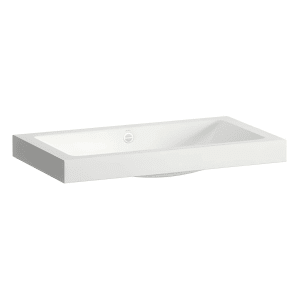 LAUFEN CLASSICS Waschtisch-Schale 80 x 45,5 cm, ohne Armaturenbank, mit Überlauf