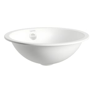 LAUFEN FORM Einbau-Waschtisch ø 40 cm, mit Überlauf, Einbau von unten