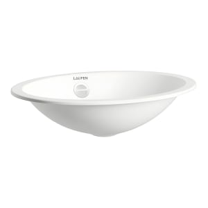 LAUFEN FORM Einbau-Waschtisch ø 42,5, mit Überlauf, Einbau von oben