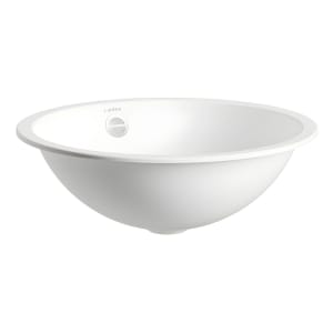 LAUFEN FORM Einbau-Waschtisch ø 45 cm, mit Überlauf, Einbau von oben