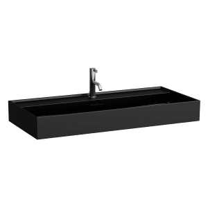LAUFEN Kartell Waschtisch 100 x 46 cm, mit 1 Hahnloch, mit Überlauf