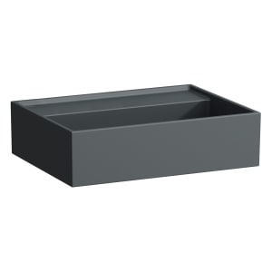 LAUFEN Kartell Handwaschbecken 45 x 34 cm, ohne Hahnloch, ohne Überlauf