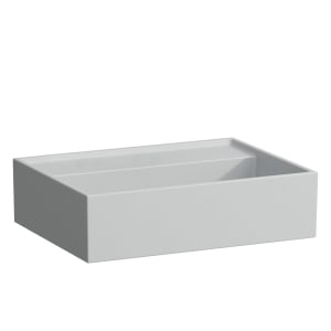 LAUFEN Kartell Handwaschbecken 45 x 34 cm, ohne Hahnloch, ohne Überlauf