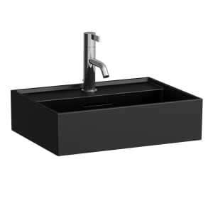 LAUFEN Kartell Handwaschbecken 45 x 34 cm, mit 3 Hahnlöchern, mit Überlauf
