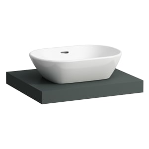 LAUFEN LANI Waschtischplatte 60 cm mit Ausschnitt