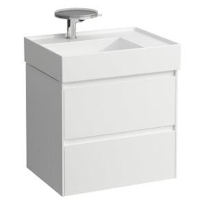 LAUFEN LANI für Kartell • LAUFEN Waschtischunterschrank 58,5 x 45 cm mit 2 Auszügen