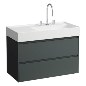 LAUFEN LANI für Kartell • LAUFEN Waschtischunterschrank 88 x 45 cm mit 2 Auszügen